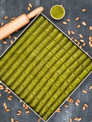 Fıstık Dürüm Sarma